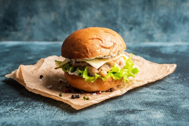 Burgery z mięsem mielonym z indyka